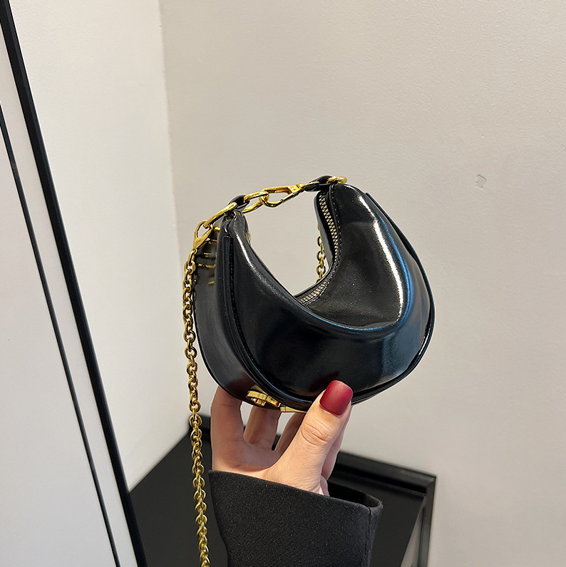 AUREVA | Luxe Crescent Shoulder Bag