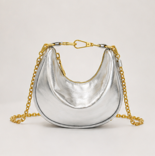 AUREVA | Luxe Crescent Shoulder Bag