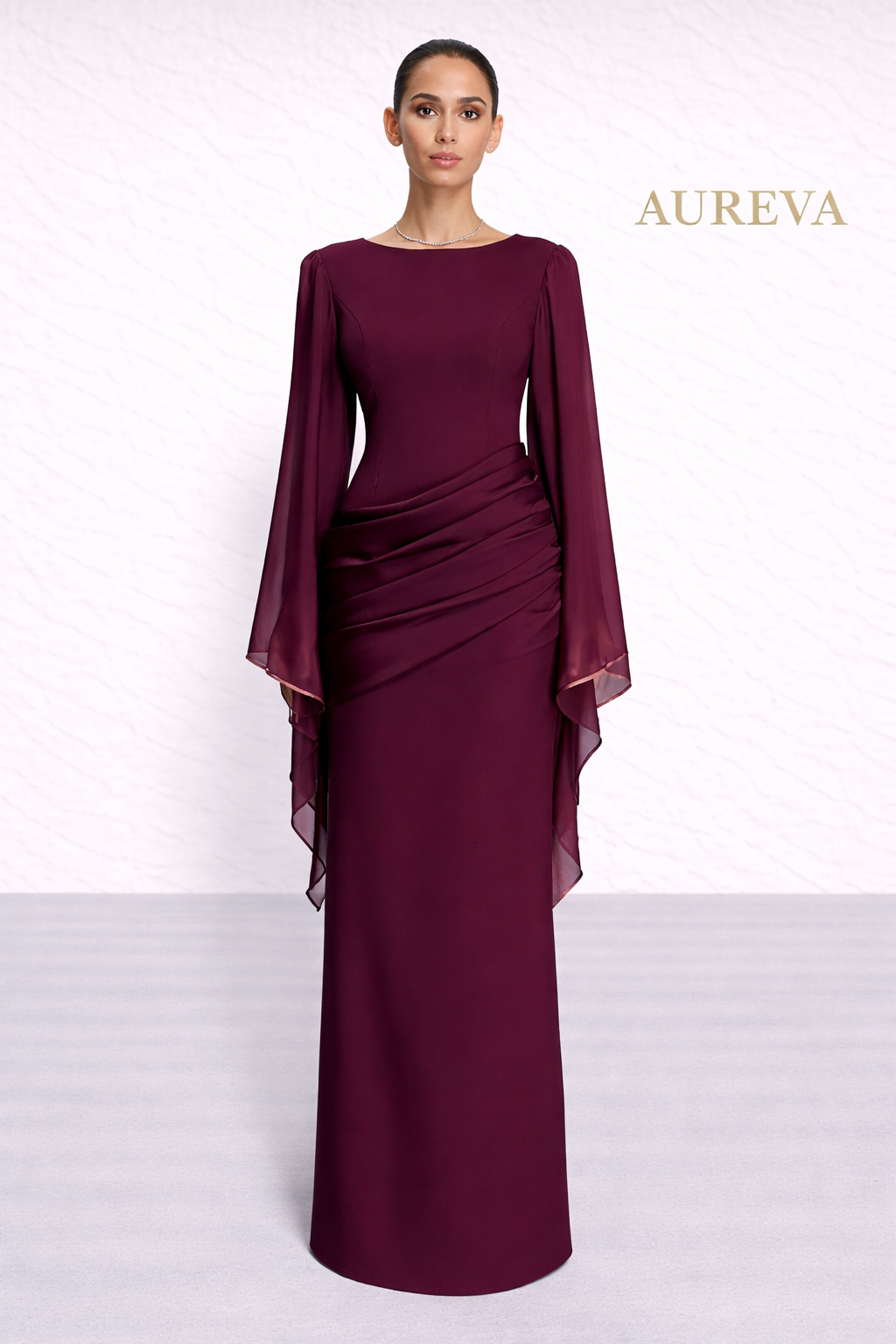 AUREVA | Ethereal Draped Elegance