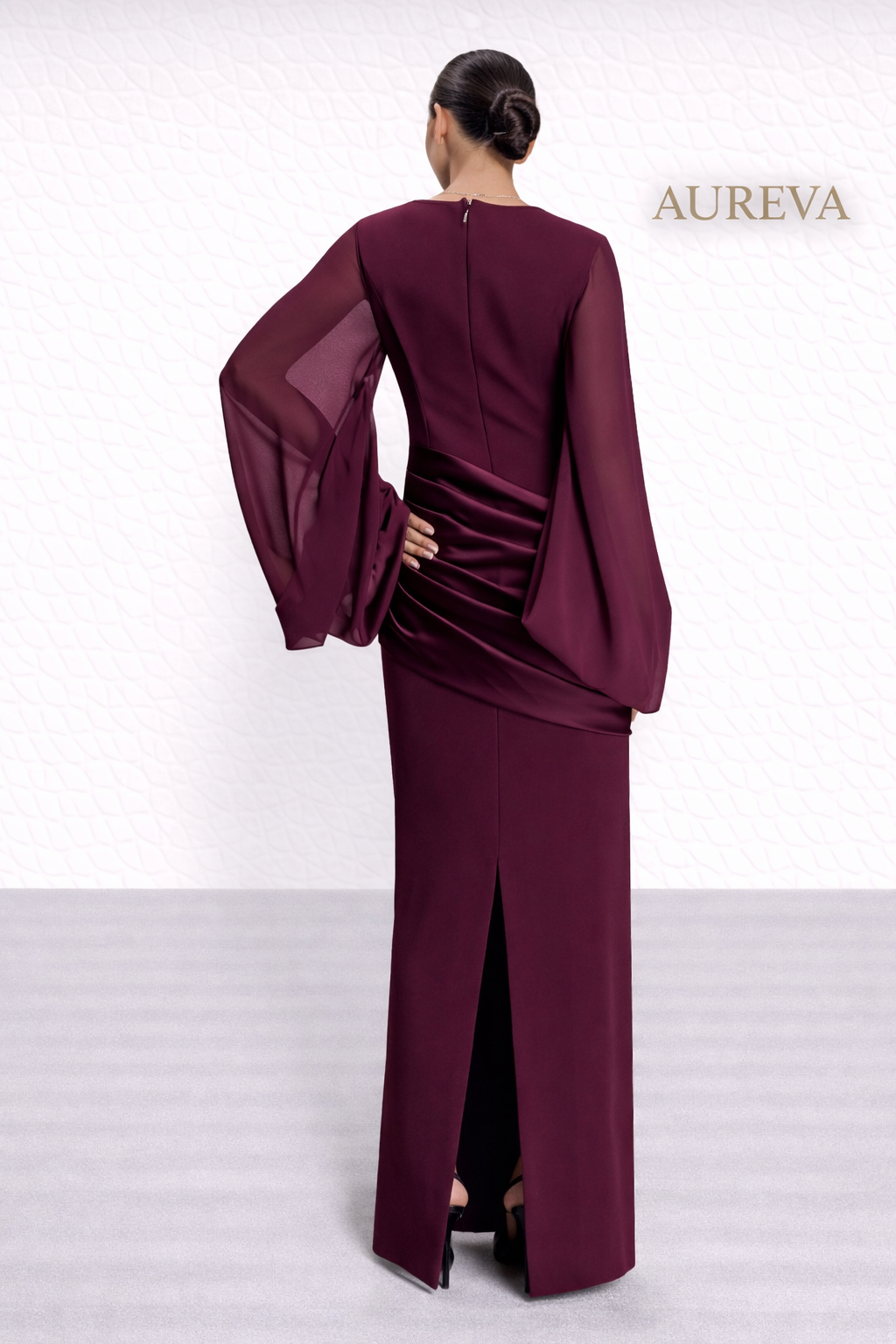 AUREVA | Ethereal Draped Elegance