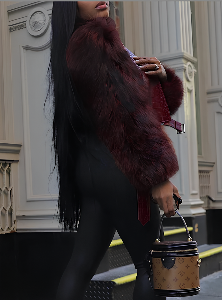 AUREVA | The Iconic Leather & Fur Jacket