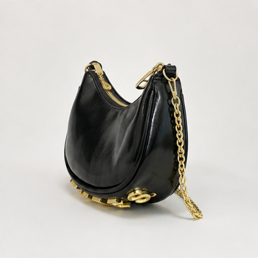 AUREVA | Luxe Crescent Shoulder Bag