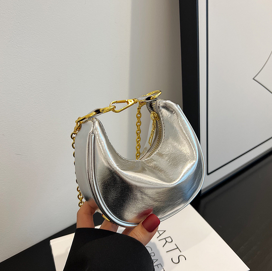 AUREVA | Luxe Crescent Shoulder Bag