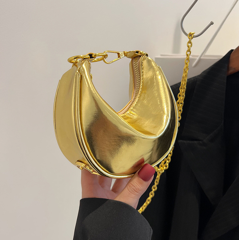 AUREVA | Luxe Crescent Shoulder Bag
