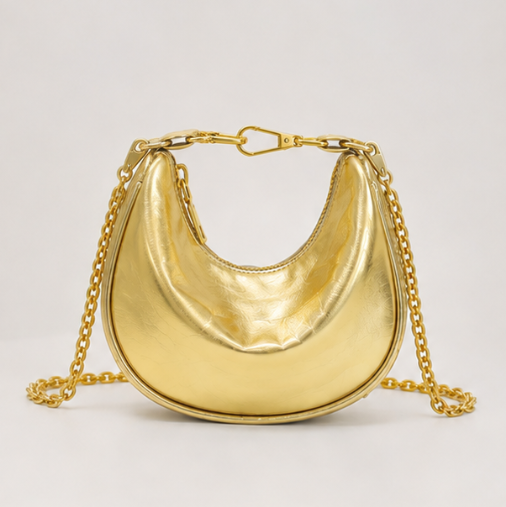 AUREVA | Luxe Crescent Shoulder Bag