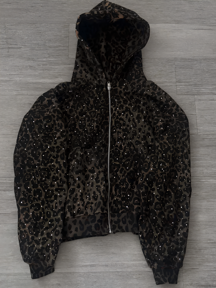 AUREVA | Leopard Hooded Co-Ord Set
