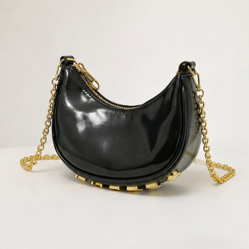 AUREVA | Luxe Crescent Shoulder Bag