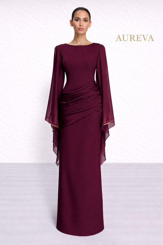 AUREVA | Ethereal Draped Elegance
