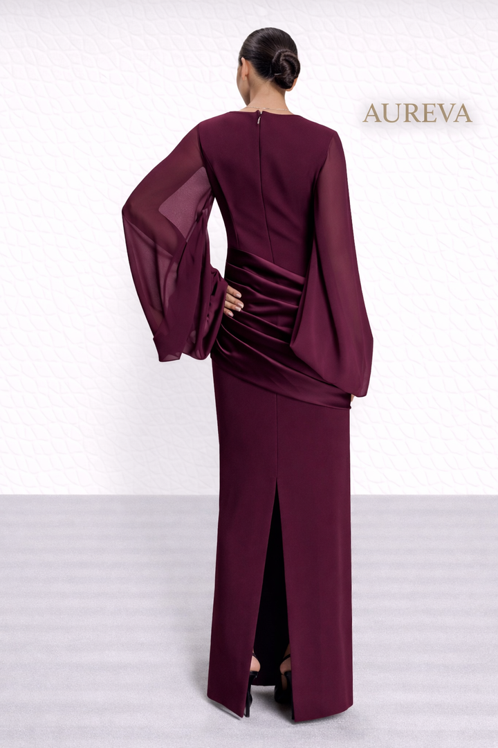 AUREVA | Ethereal Draped Elegance