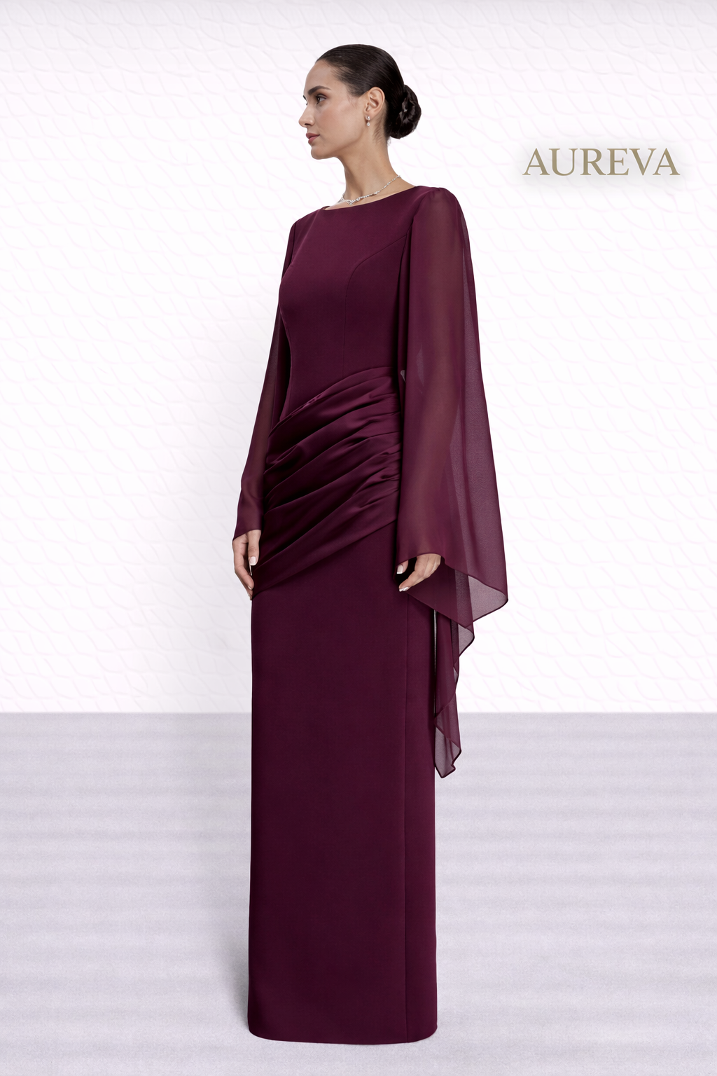 AUREVA | Ethereal Draped Elegance