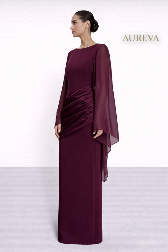 AUREVA | Ethereal Draped Elegance