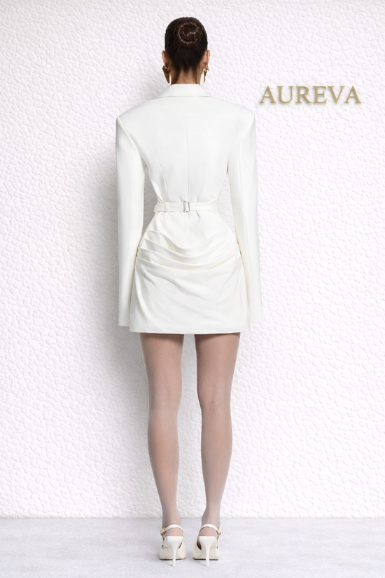AUREVA | Sculpted Grace Blazer Dress
