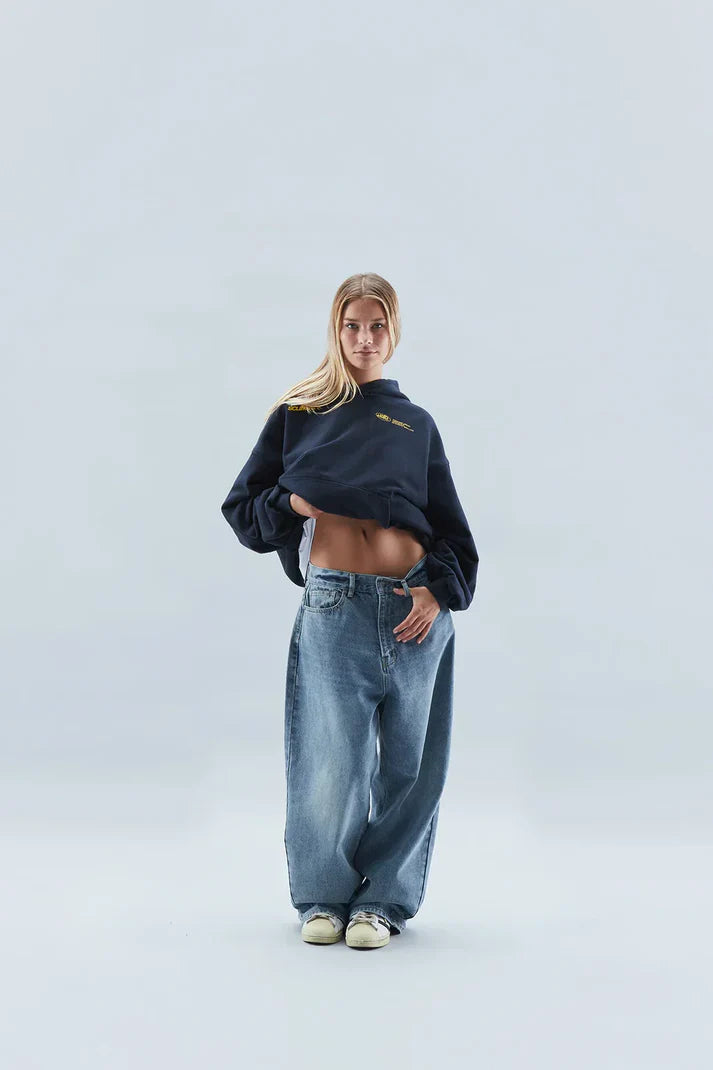 AUREVA | Confident Crop Sweatshirt